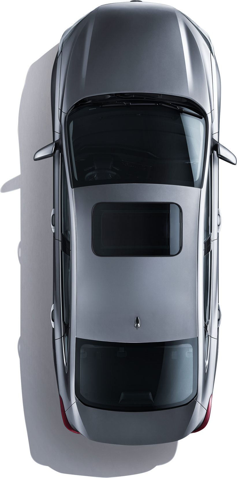 Top view without roof